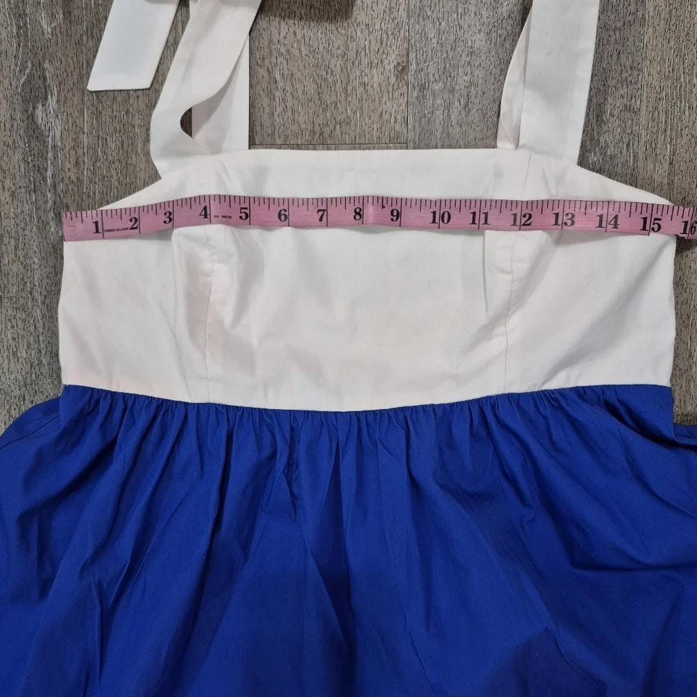 Lilly Pulitzer   Anlee‎ Colorblock Tiered Cotton Sundress SZ 4